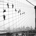 Wires Brooklyn Bridge 1914