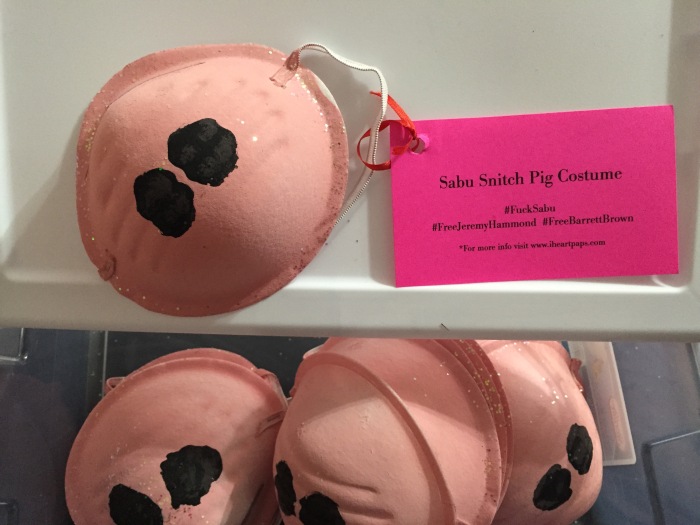 Sabu Snitch Pig Costumes