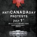 AntiCanadaDay from OpCyberPrivacy of Anonymous via AnonymousVancouver on Facebook