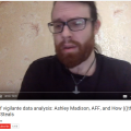 weev on History of vigilante data analysis: Ashley Madison, AFF, and How (((the Media))) Steals screenshot via YouTube