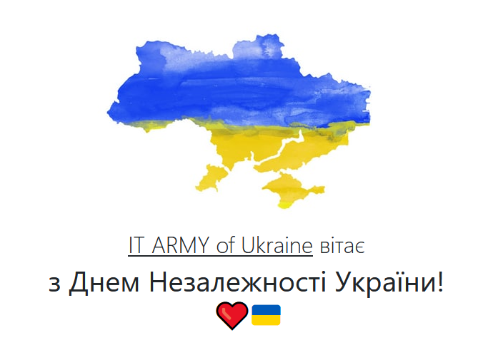 IT Army of Ukraine celebrates Ukrainian Independence Day by Defacing
Major ISPs in Occupied Crimea